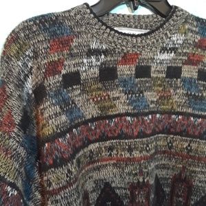 Vtg streetwear crew neck sweater,XL